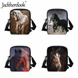 Horse Pattern Printing Lunch Bag for Children Shoulder Bag
