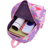 Rainbow Printed Schoolbag For Girls Large Capacity Backpack