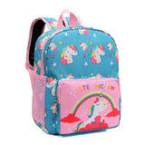 Rainbow Printed Schoolbag For Girls Large Capacity Backpack