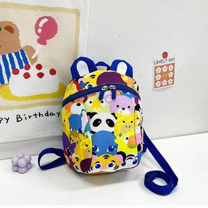 Kids Backpack Anti-Lost Rope School Bag Cartoon Mini Backpack Mochila De Escola