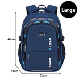 Kids School Bags Boys Waterproof Backpack Book Bag Mochila