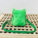 Mini Cartoon Frog School Bag Baby Backpack Children School Bags Kids Plush