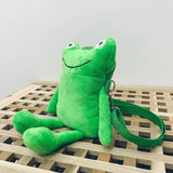 Mini Cartoon Frog School Bag Baby Backpack Children School Bags Kids Plush