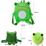 Mini Cartoon Frog School Bag Baby Backpack Children School Bags Kids Plush