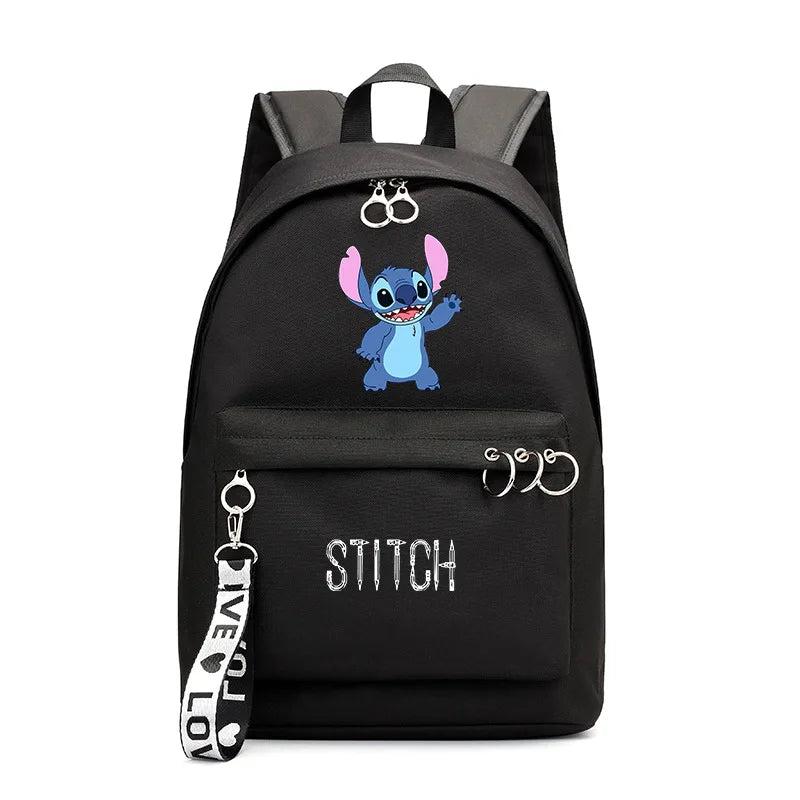 Stitch Bags School Backpack Pattern Cartoon Stitch Schoolbag Teens School Bag Ca