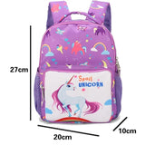 Girl School Bags Child Pink Purple Printing Backpack Kindergarten Girls