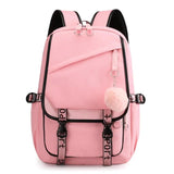 Water Resistant Durable School Backpack for High School Girls