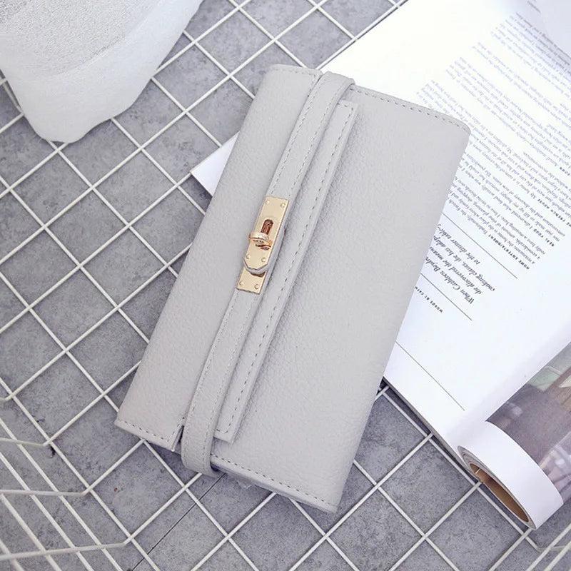 Women's Long Wallet Clutch with Cell Phone Pocket
