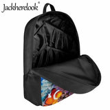 Underwater World Pattern Schoolbag for Kids Student Book Bags