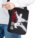 Boy's Travel Bag Chinese KungFu Pattern Crossbody School Bookbag