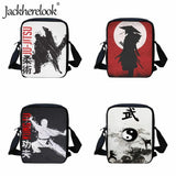 Boy's Travel Bag Chinese KungFu Pattern Crossbody School Bookbag