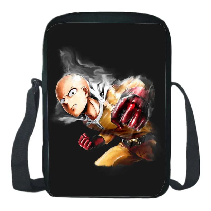 One Punch Man Messenger Bag Anime Cosplay Single Shoulder Saitama Genos Crossbod