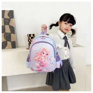Kids Bag First Pupil Schoolbag Kindergarten Small Class Backpack Cartoon