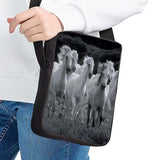 Horse Pattern Kids Schoolbags Book Bags Boys Girls Lunch Bag