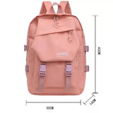 Nylon Backpack Junior School Students Large Capacity Travel Bag