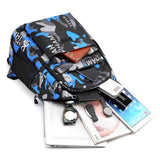 Portable Backpack School Bag with Pockets for Teen Girls and Boys