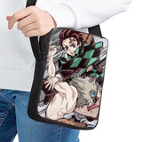Jackherelook Nezuko Manga Rengoku Shoulder Bag for Children Girls