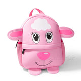 3D Pink Sheep School Backpacks Kids Neoprene School Bags