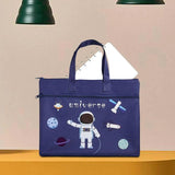 Children File Bag Double Layered Waterproof Organizer Lightweight