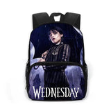 Wednesday Addams And Enid Children School Bags Gothic Style Backpack