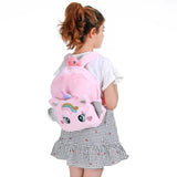 Pony Plush Backpack Travel Bag Girl School Bag Kindergarten