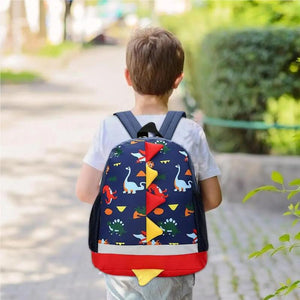 Kids Dinosaur Backpack School Bag Boys Girls