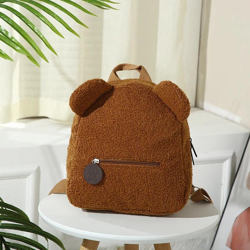 Lightweight Bear Toddler Backpack - Preschool Bag