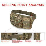 Men Military Sport Tactical Pockets Trekking Small Outdoor Bag