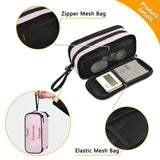 Polyester Double Layer Pencil Case Large Capacity School Student Kids Make Up Ba