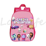 Gabby Cats Schoolbag Dollhouse Backpack Kids Bookbag Girls Bags Mochila