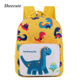 Kids Dinosaur Kindergarten Backpack Anti-lost Toddler Bag