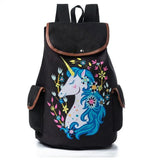 Unicorn Girls Backpack Soft Kids School Bag Bookbag