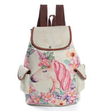 Unicorn Girls Backpack Soft Kids School Bag Bookbag