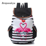 Unicorn Girls Backpack Soft Kids School Bag Bookbag