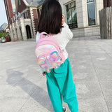 Sequin Butterfly Kids Backpack for Girls School Bags