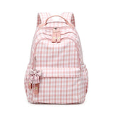 Lattice Backpack College Style Large-Capacity Backpack