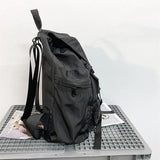 Waterproof Nylon Drawstring Backpack for Men