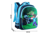 Waterproof Boys Orthopedic School Backpacks Kids Mochila Zip