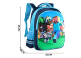 Waterproof Boys Orthopedic School Backpacks Kids Mochila Zip