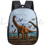 12 Inch Dinosaur Backpack for Kids Cartoon Bookbag Toddler Daypack