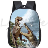 12 Inch Dinosaur Backpack for Kids Cartoon Bookbag Toddler Daypack