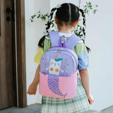 Kids Schoolbag Animal Prints Breathable Backpack