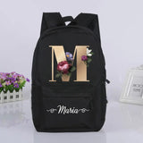 Girls School Bags Name Print Backpack Kindergarten Children Schoolbag