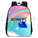 Rainbow Backpack Kids Kindergarten Bag Boys Girls Cartoon School Bags Children R