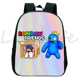 Rainbow Backpack Kids Kindergarten Bag Boys Girls Cartoon School Bags Children R