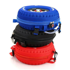 Car Tire Shape Backpack for Kindergarten