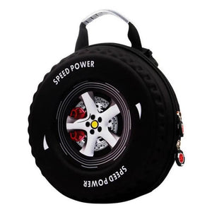Car Tire Shape Backpack for Kindergarten