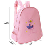 Custom Embroidery Ballerina Bag, Personalised Dance Backpack for Girls