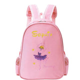Custom Embroidery Ballerina Bag, Personalised Dance Backpack for Girls