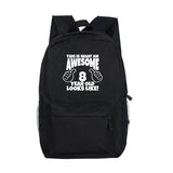 8 Year Old Printed School Bags Children Backpack Kindergarten Girls Boy